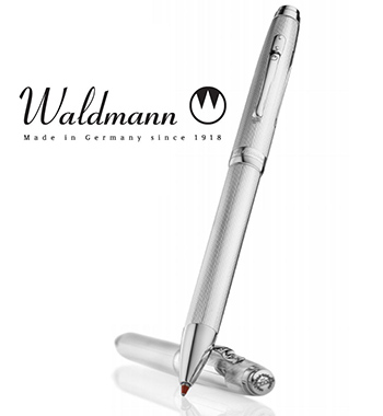 Waldmann pocket ball pen sterling silver